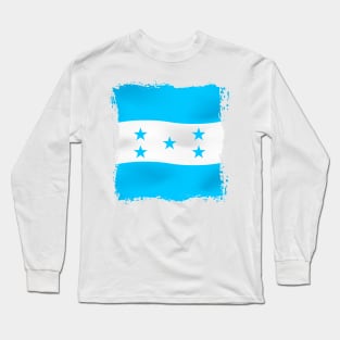 Honduras national flag Long Sleeve T-Shirt